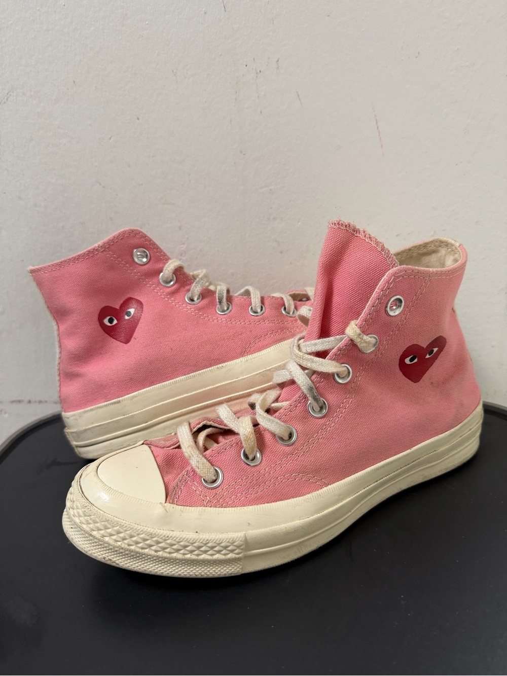 CONVERSE X COMME DES GARCONS PLAY CTAS 70 HI Pink Size 8 US Women’s 168301C